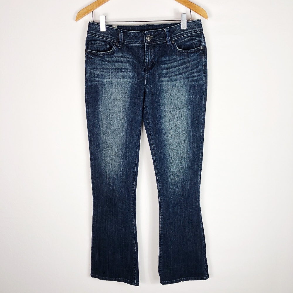 [LC LAUREN CONRAD] Dark Wash Boot Cut Flare Jeans